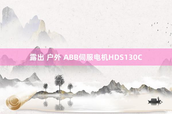 露出 户外 ABB伺服电机HDS130C